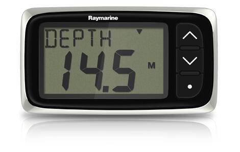 i40 instrument pakke - Inkl. Hæktransducer - VÆLG VARIANT! - i40 Dybde Display / Med P7 Dybde Gennemførings Transduce