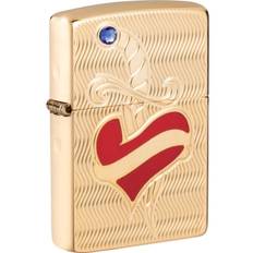 Zippo lighter "Heart/Sword" limited edition med Swarovski sten