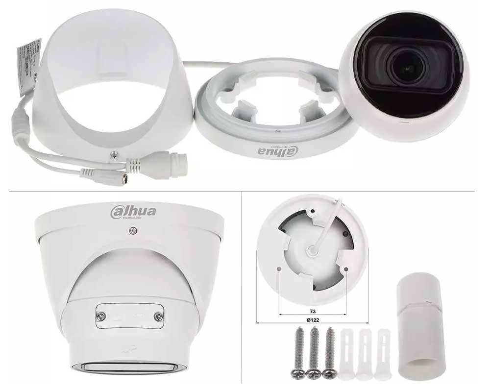Dahua Kamera paket kit Inkl 8st 8MP kamera och smart NVR