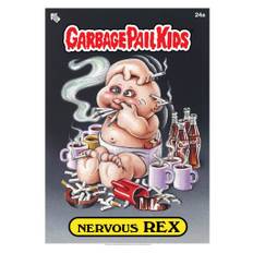 Garbage Pail Kids - Nervous Rex Poster
