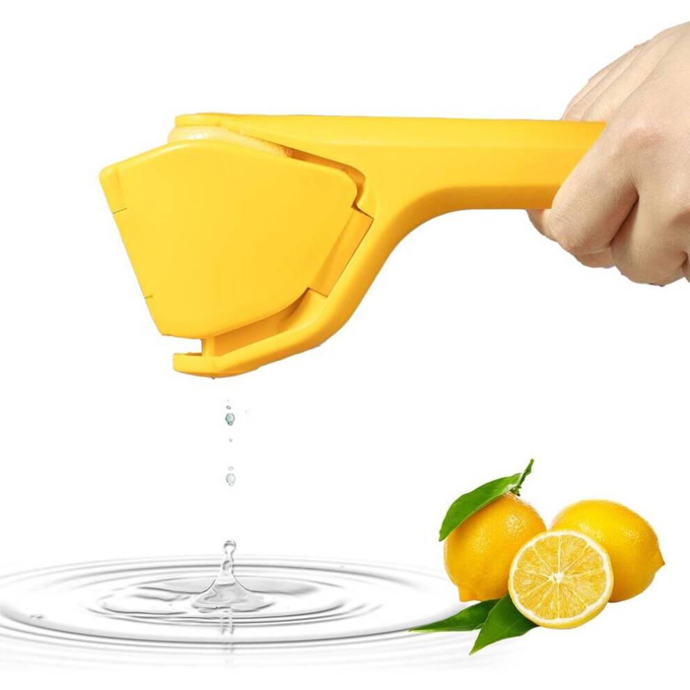 Citronpresser, manuel juicer til nem juicepresning, citron- og appelsinpresser til ubesværet juicepresning, gul