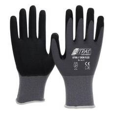 Nitras 8700 3D FIT Skin Flex grå strikhandske med specialbelægning Handsker