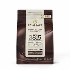 Callebaut chokolade mørk, 2,5kg (57,9%) Recipe N° 2815