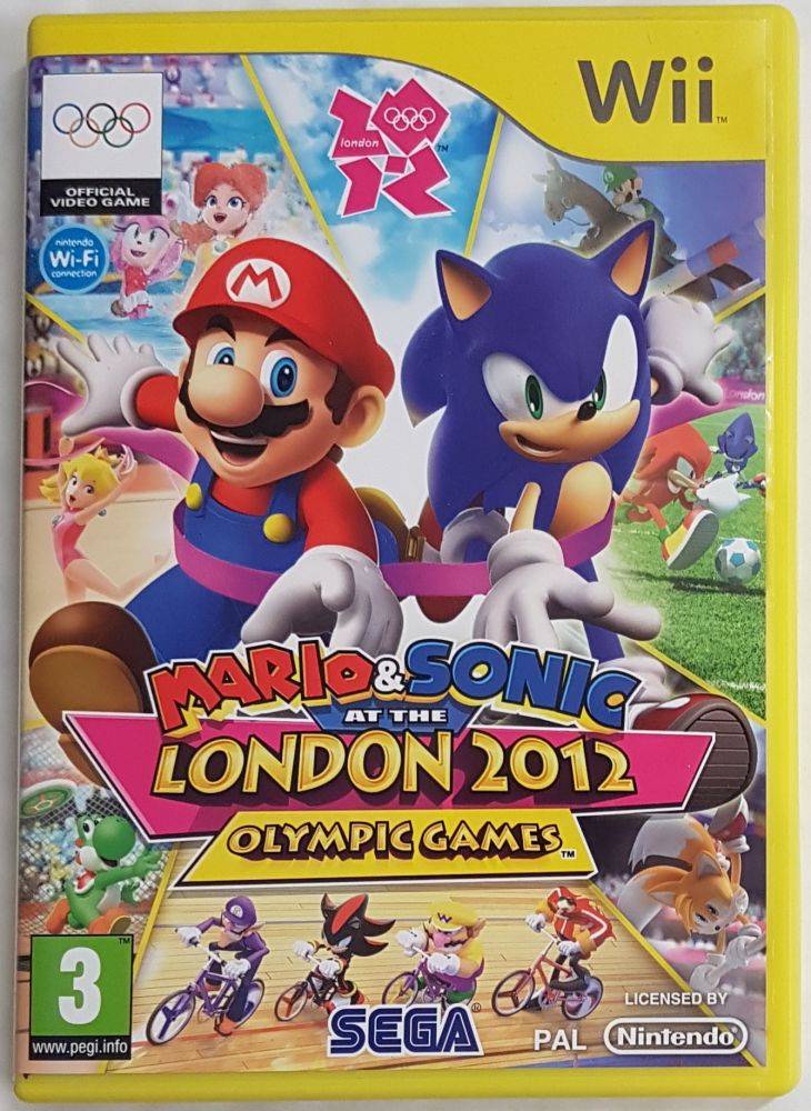 Wii Mario & Sonic – Olympic Games London 2012 (utan bok)