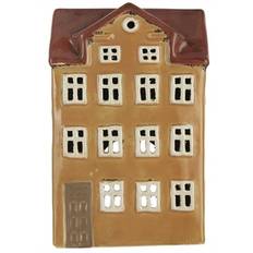 Nyhavn hus t/fyrfadslys - B: 7½ cm H: 21 cm L: 13 cm