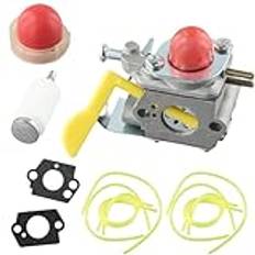 Carburetor Kit for Jonsered GT 2124C, för Partner B250, Colibri II Silver, Metal & Plastic, MPN 530071822