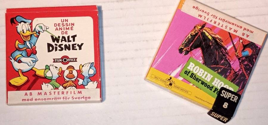 Walt Disney Super 8 Filmer - Donald Duck och Robin Hood