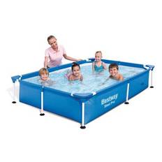 Børnepool m. ramme – 221 x 150 x 43 cm