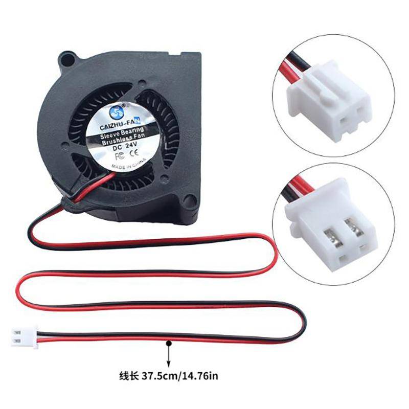 För Flashforge Adventurer 5M Pro 5020 Fläkt 24V Snabb Värmeavledning För 5M Pro Hotend-kort