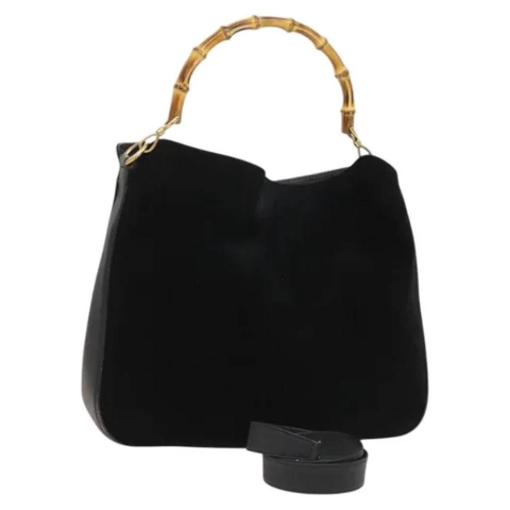 Gucci Vintage - Pre-owned Mocka handvskor Vintage - Dam - ONE Size - Mocka