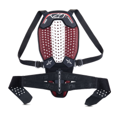 Rygbeskytter Alpinestars Nucleon Plasma, Sort/Hvid/Rød