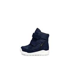 ECCO Urban Mini - Mellemhøj Gore-Tex støvle i ruskind til børn - Blå - Size: 27 (UK 9.5)- Gore-Tex