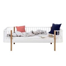 Oliver Furniture - Wood Dagbädd Vit/ Ek - Spjälsängar och barnsängar - Søren Rørbæk - Vit