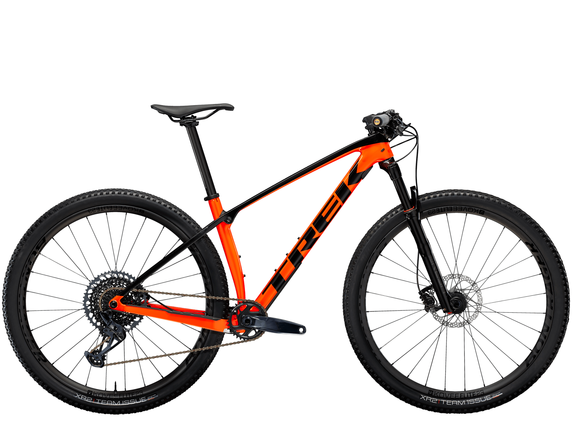 Trek Procaliber 9.7 2023 - Sram GX Eagle 1x12sp - Bontrager Kovee Elite - 156 / S / Roarange/Deep Smoke