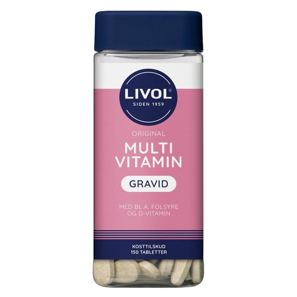 Livol Multivitamin Gravid 150 stk - Kosttilskud