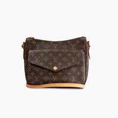LOUIS VUITTON Monogram Mabillon Crossbody Bag - Brown (22 cm x 27 cm x 7 cm (axelrem fall 50 cm))