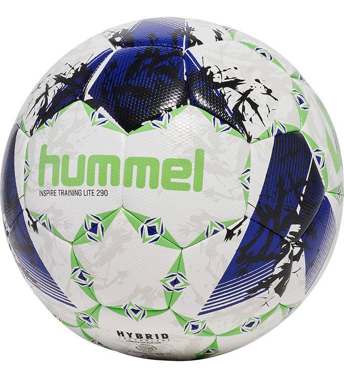 Hummel Fodbold - HmlInspire Training Lite 290 - Blå/Hvid/Neongrø - Hummel - 3 - Bolde
