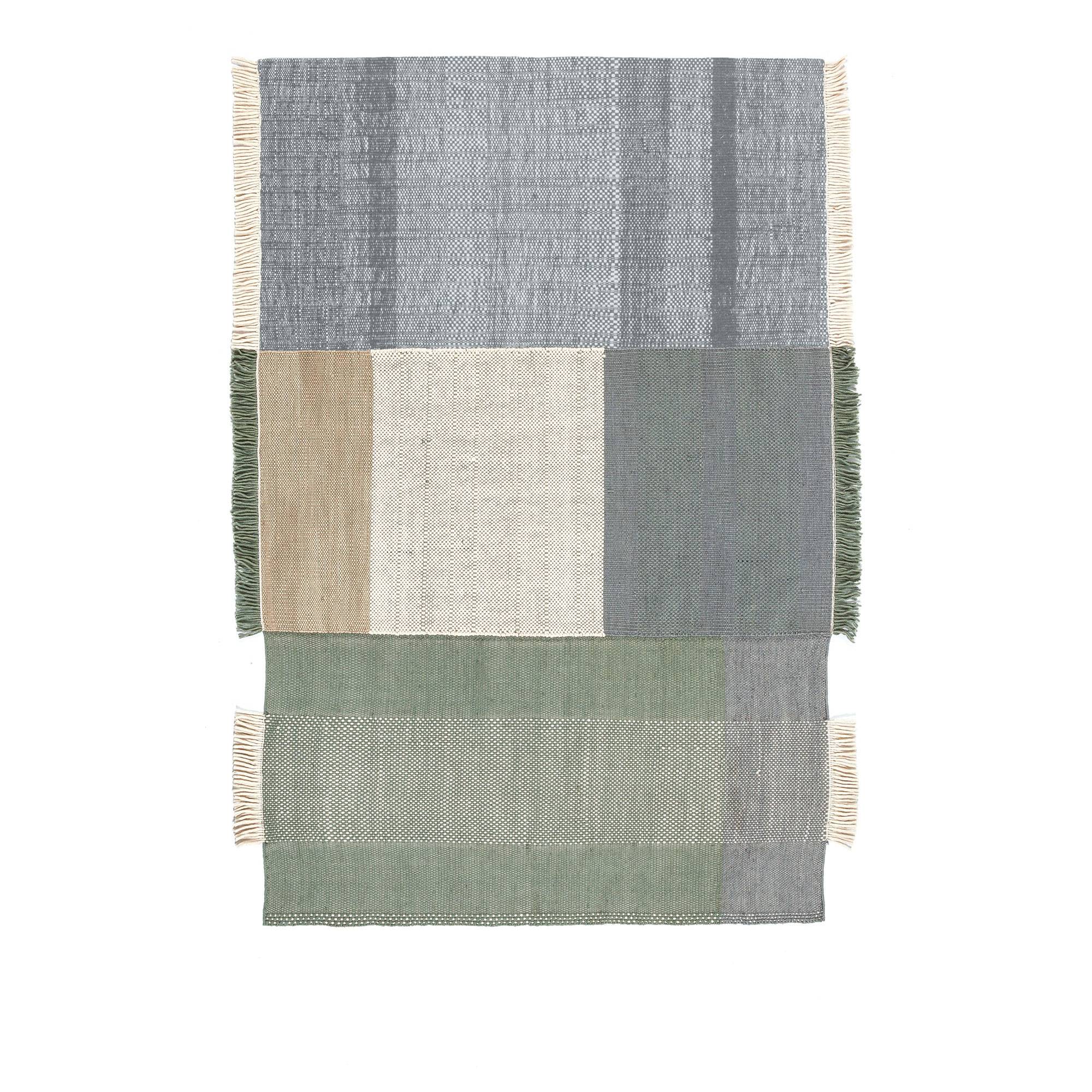 Nanimarquina - Tres Salvia Rug 170x240 cm - Abstrakta mattor - Elisa Padrón,Nani Marquina - Flerfarvet,Mønstret