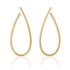 Mega Kharisma 18K Gold Hoops