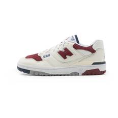 New Balance, Sko, Herre, Hvid, 40 EU, Læder, Originale 550 Basketball Sneakers