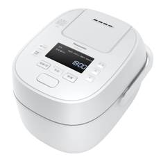 Panasonic Rice Cooker 5.5 Cups Odori Cooker Full Heat Generation 6 Tier IH Type White SR-MPW102-W