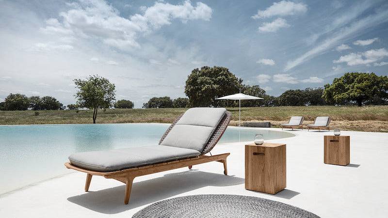Kay lounger - Harvest / Robben grey