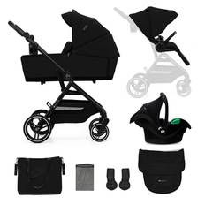 Kinderkraft YOXI 3-i-1 Pure barnevogn Black