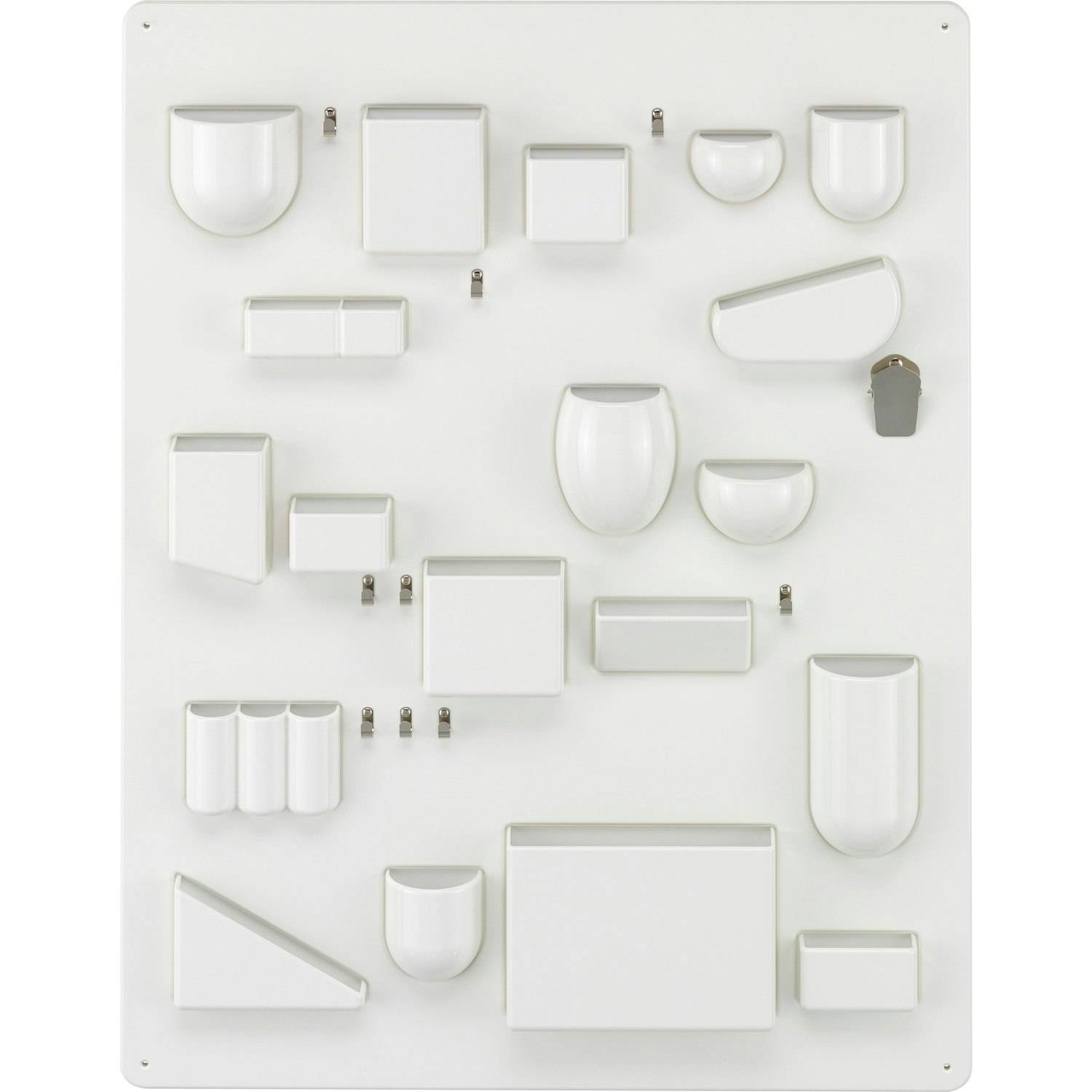 Vitra Uten.Silo Re I Vægopbevaring 67x87 Cm - Hyldesystemer (modulære) Genanvendt Abs-plast Hvid - 21512401.