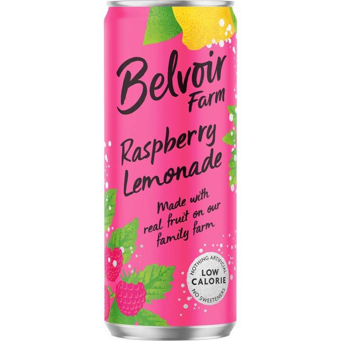Belvoir Farm Burk Hallonlemonad Low Calorie 330ml
