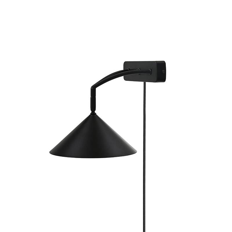 Globen Lighting Curve vägglampa svart