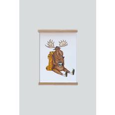 Snooze Moose Plakat