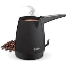 Kiwi kcm 7510 turkisk kaffemaskin lämplig för 4-5 koppar med 330ml kapacitet rostfritt stål