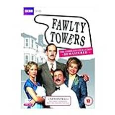 Fawlty Towers Remastered BBC TV Comedy Series 1 & 2 Complete DVD Collection [3 Discs] Boxset + Extras by John Cleese