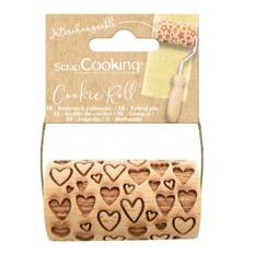 Mini wooden rolling pin - heart