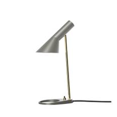 AJ Bordlampe Mini Warm Grey / Messing