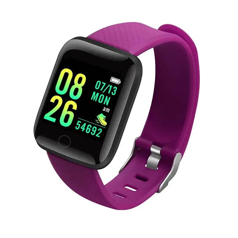 Smartwatch Fitness Monitor for Men and Women - Y68 Pink