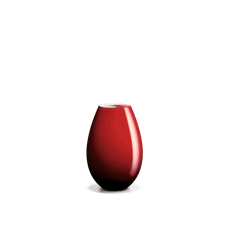 Holmegaard Vase H20.5 cm i rød fra serien Cocoon | Køb her