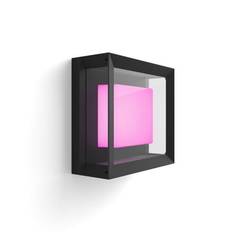 [7843154873] Philips HUE Econic udendørs væglampe White & color ambiance 1200lm 1x15W 230V IP44 Sort