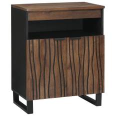Sideboard 60x33.5x75 cm Massivt Trä och Ingenjörat Trä