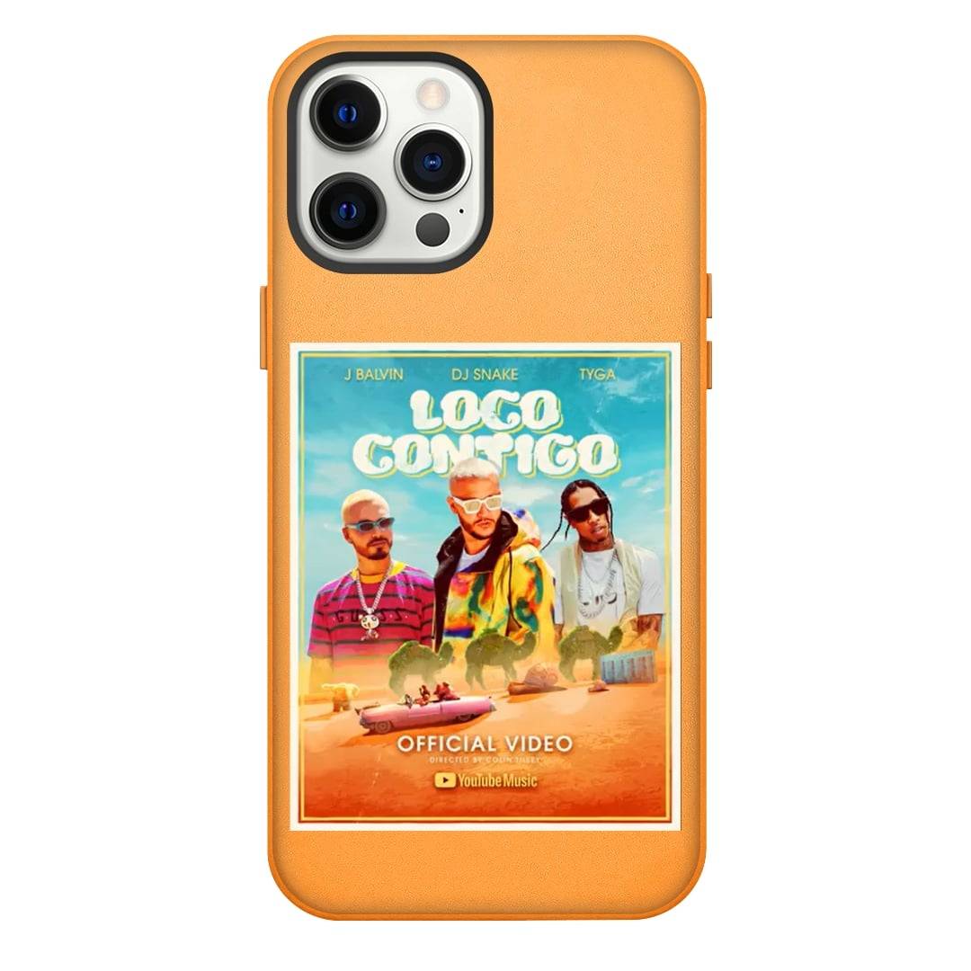 DJ Snake Phone Case For iPhone Samsung Galaxy Pixel OnePlus Vivo Xiaomi Asus Sony Motorola Nokia - DJ Snake Loco Contigo Music Video Poster.