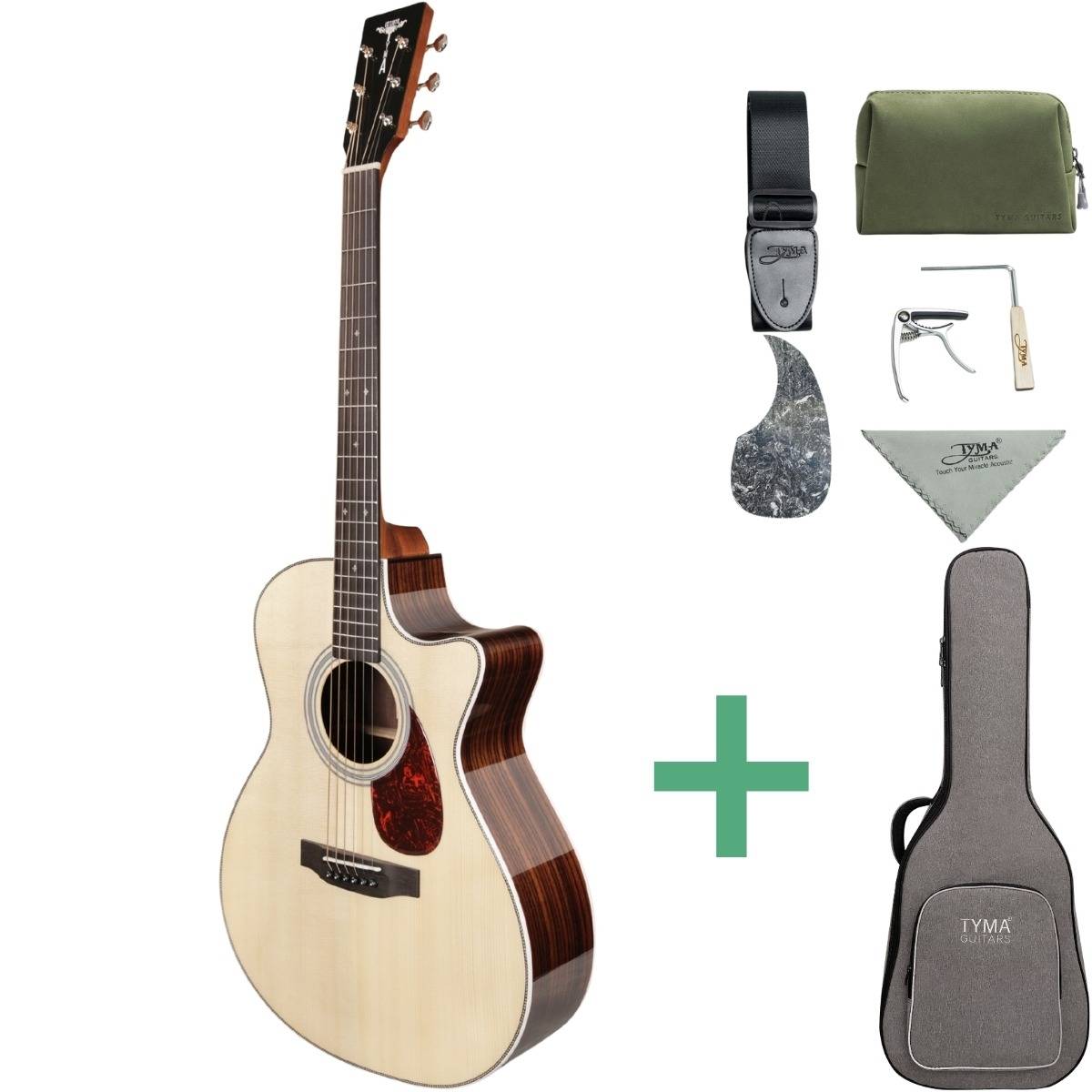 Tyma TG-12E westerngitarr