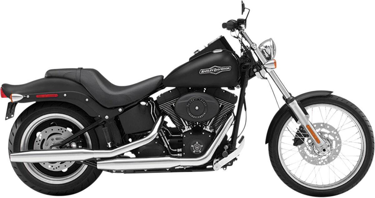 SHOCKS AIR FLST 00-17 BLACK