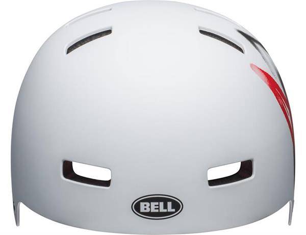 Bell Local Matte White Scribble - Large 59-61,5 cm