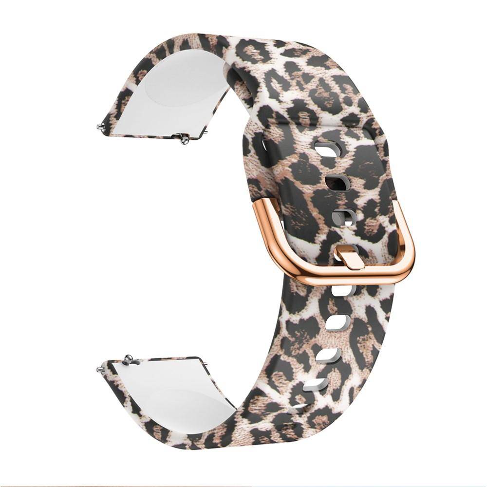 Silikonarmband Samsung Galaxy Watch 6 Classic 43mm Leopard