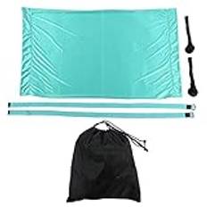 Apexare Aerial Yoga Hammock, Stretchable Training Handstand Split Leg Yoga Hammock, Portable Elastic Aerial Hammock, Yoga Swing, for Home, Fitness, Flexibility, Gym, Yoga Room (Deep Blue)