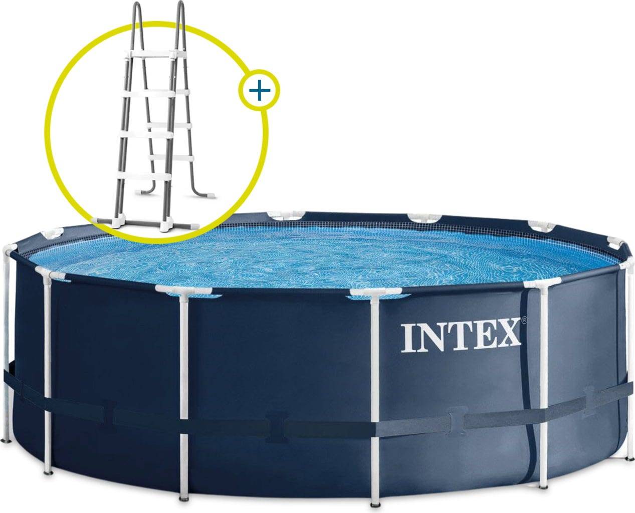 Frame Pool Rondo 366 x 122 cm - Ohne Zubehör inkl. Leiter, 1 Stk. - Modell 2026