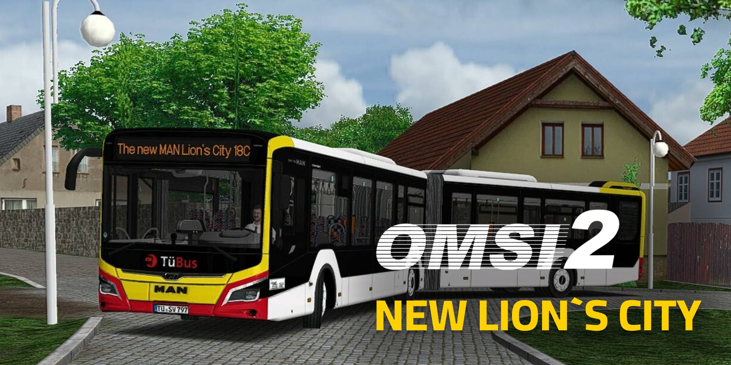 OMSI 2 Add on MAN Stadtbus New Lions City DLC (PC) - Standard