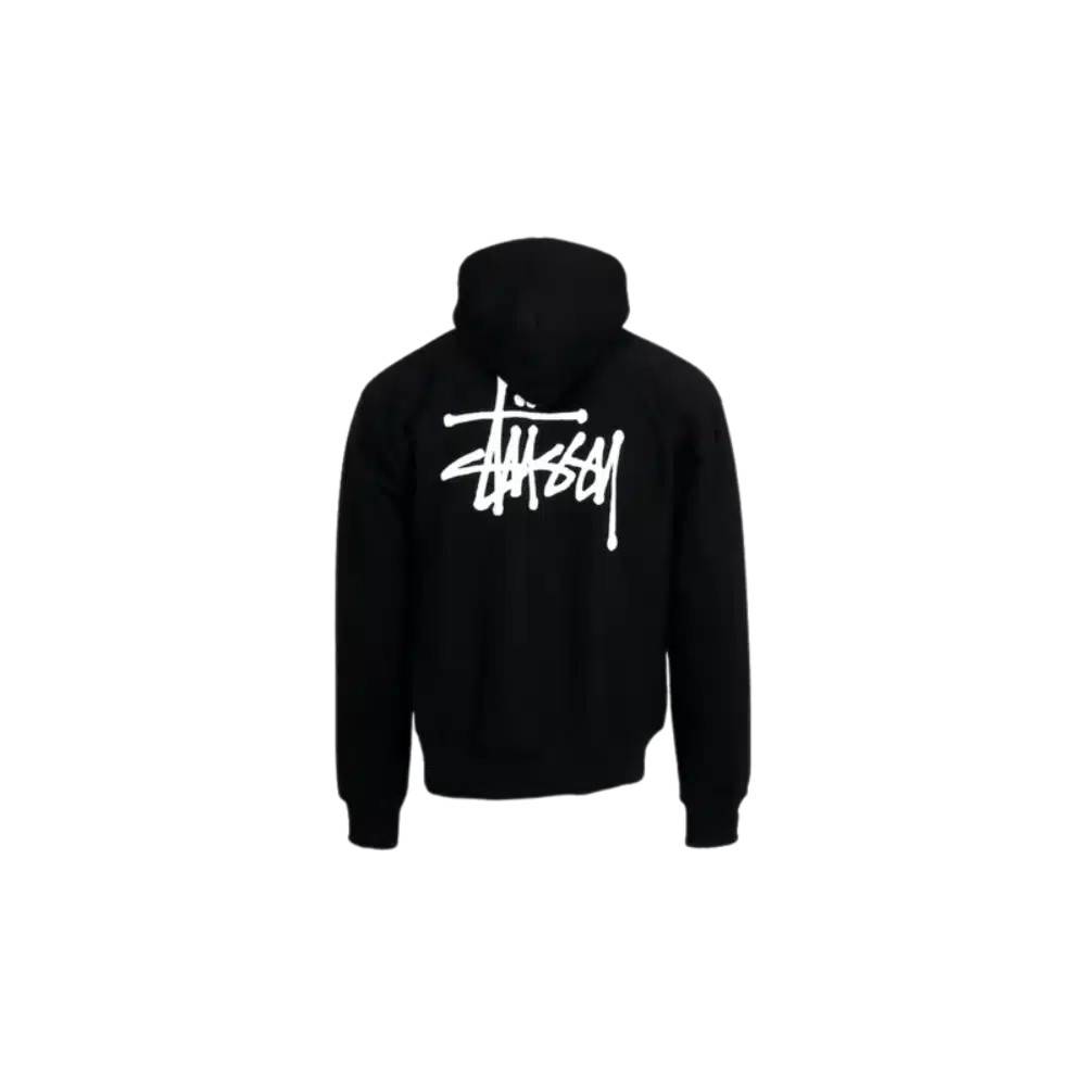 Stussy Basic Hoodie Black - XL