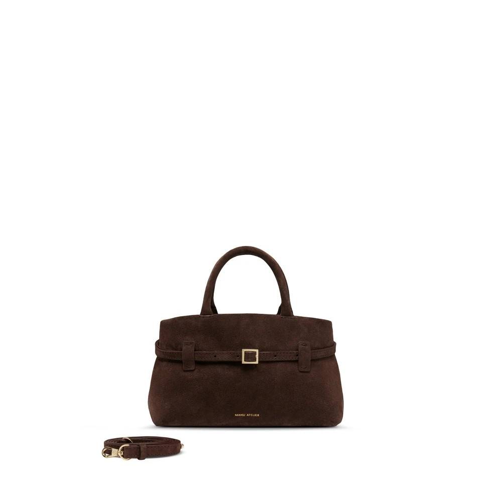 Manu Atelier, Tasker , Dame, Brun, ONE SIZE, Uld, Bag Manu Atelier