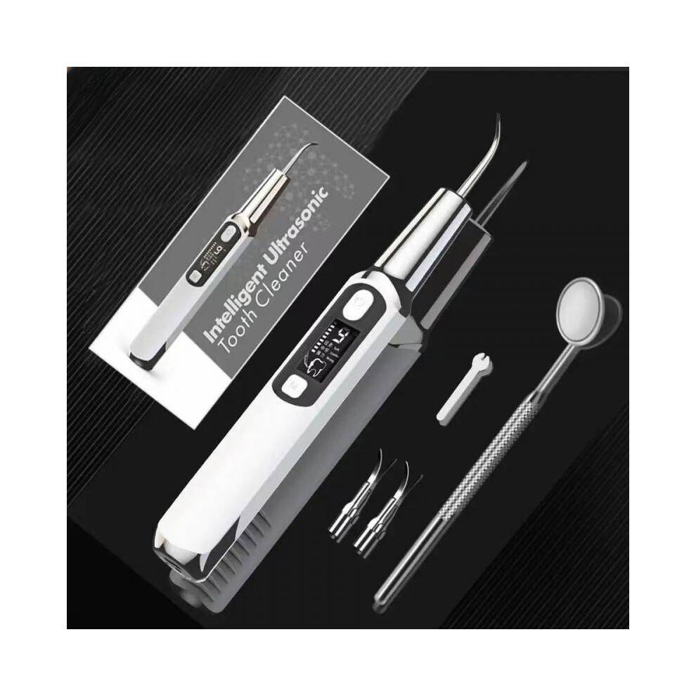 (Matches the image) Ultrasonic Tooth Cleaner Dental Calculus Remover Tartar Removal Electric Sonic Teeth Whitening Machine